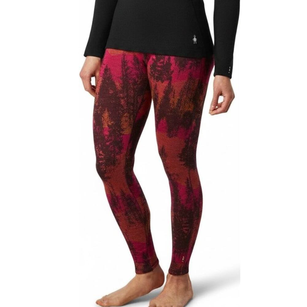 SMARTWOOL Women’s Baselayer Merino 250 Wool Pattern Performance Pants Size XS
